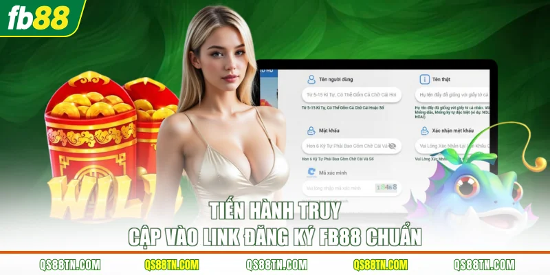 Tiến hành truy cập vào link đăng ký FB88 chuẩn